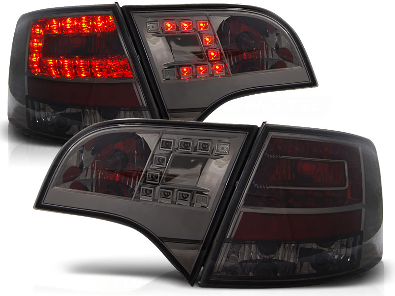 Zadné svetlá Audi A4 B7 Avant 04-08 LED Smoke