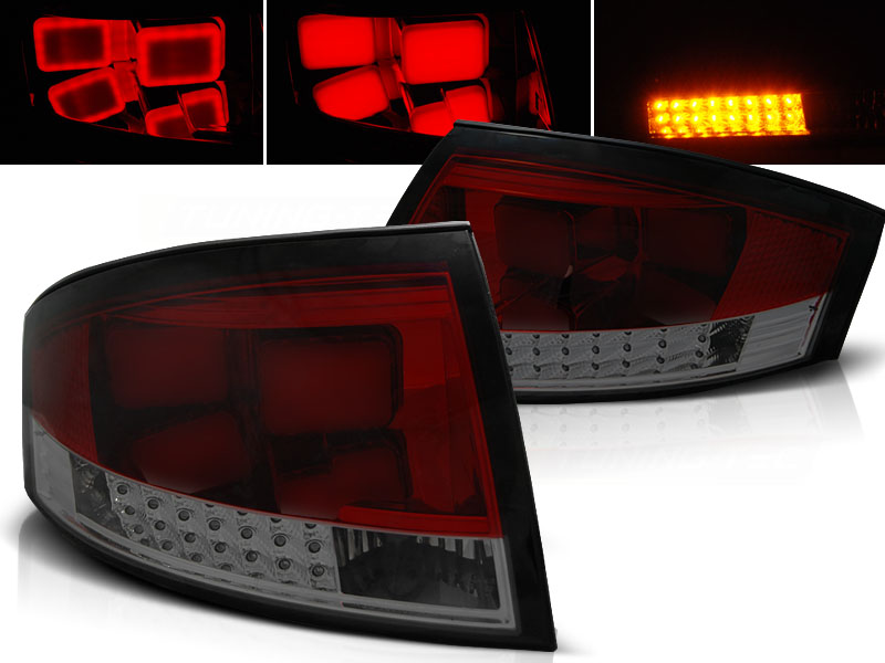 Zadné svetlá Audi TT 8N 99-06 LED Red Smoke