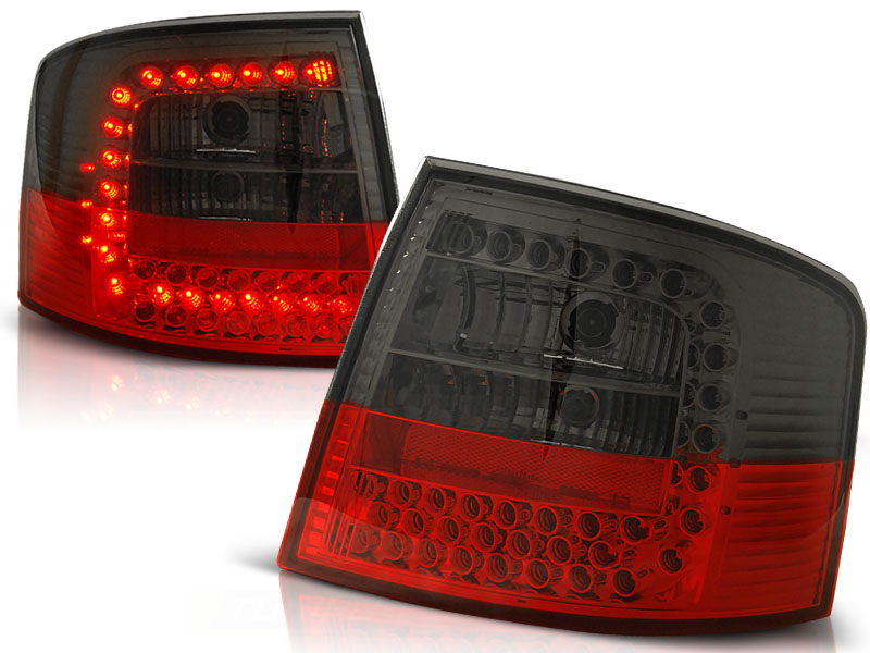 Zadné svetlá Audi A6 97-04 Avant Red Smoke