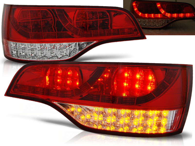 Zadné svetlá Audi Q7 06-09 LED Red White