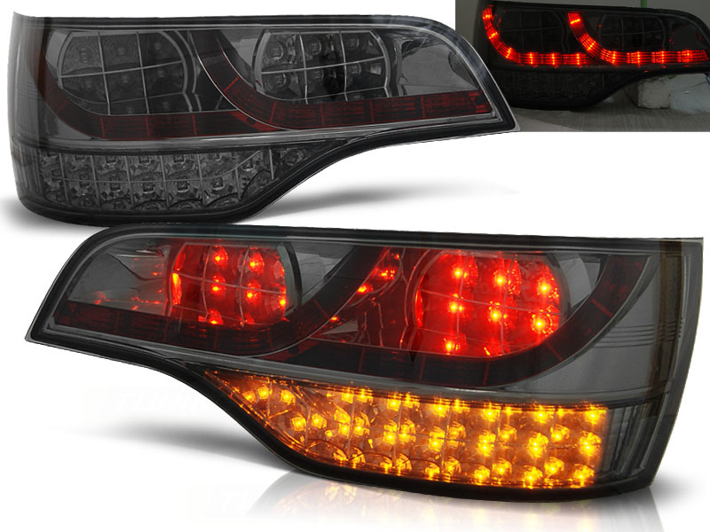 Zadné svetlá Audi Q7 06-09 LED Smoke