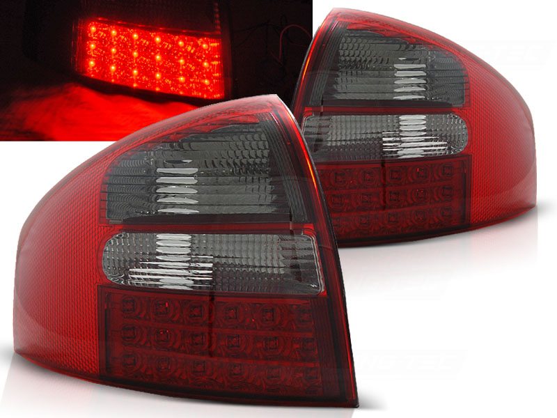 Zadné svetlá Audi A6 Sedan 97-04 LED Red Smoke