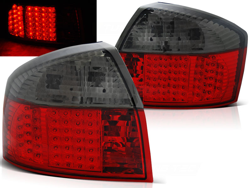 Zadné svetlá Audi A4 Sedan 00-04 LED Red Smoke
