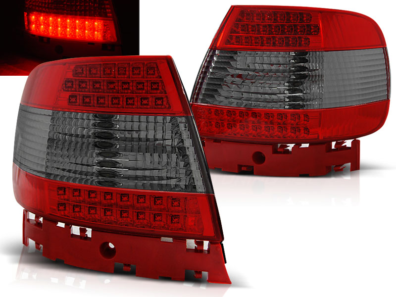 Zadné svetlá Audi A4 Sedan 94-00 LED Red Smoke