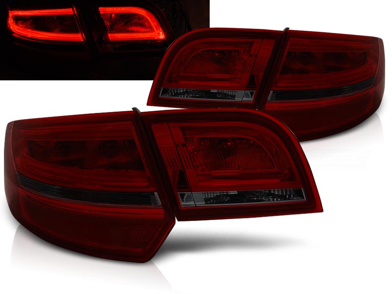Zadné svetlá Audi A3 8P 04-08 Sportback LED Red Smoke