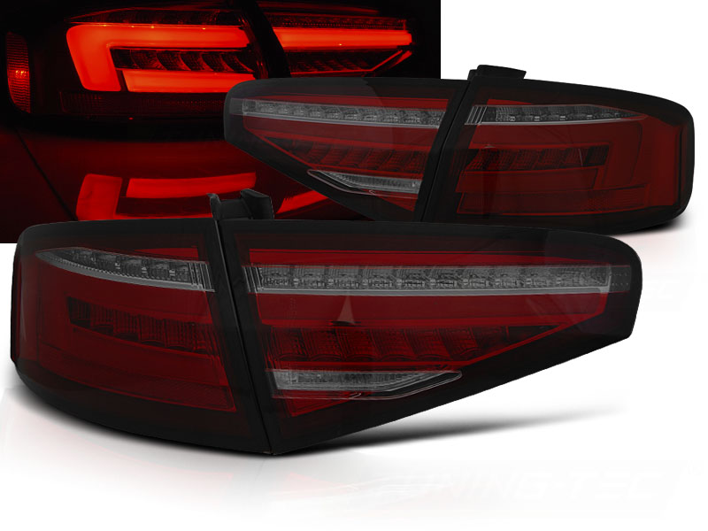 Zadné svetlá Audi A4 B8 12-15 Sedan LED Dynamic Red Smoke