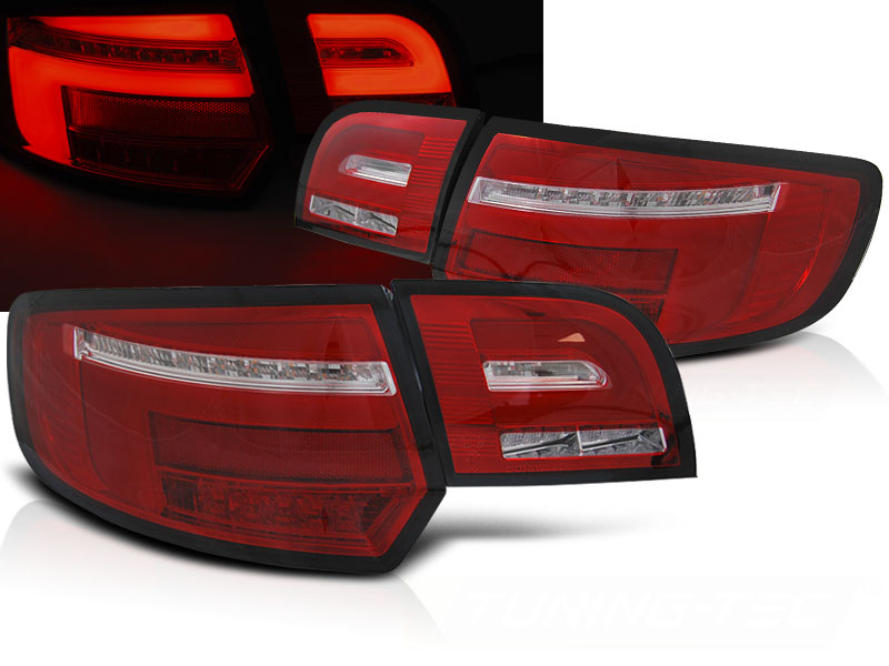 Zadné svetlá Audi A3 8P 04-08 Sportback LED Dynamic Red White