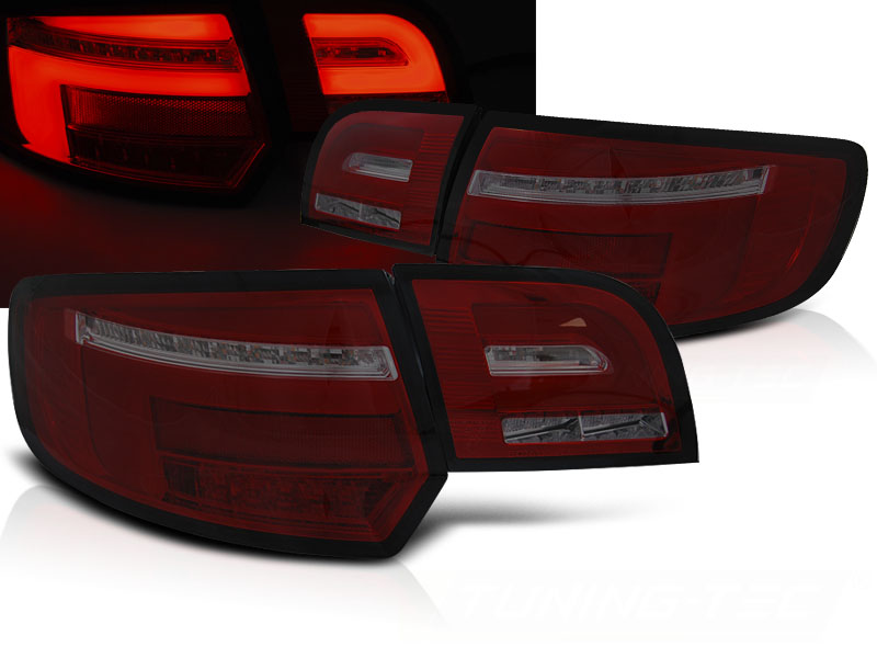 Zadné svetlá Audi A3 8P 04-08 Sportback LED Dynamic Red Smoke