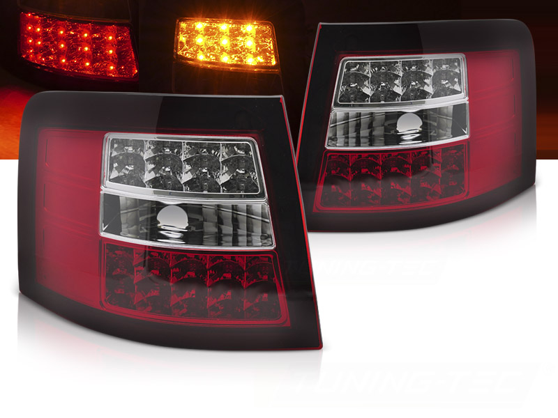 Zadné svetlá Audi A6 C5 Avant 97-04 LED Red White