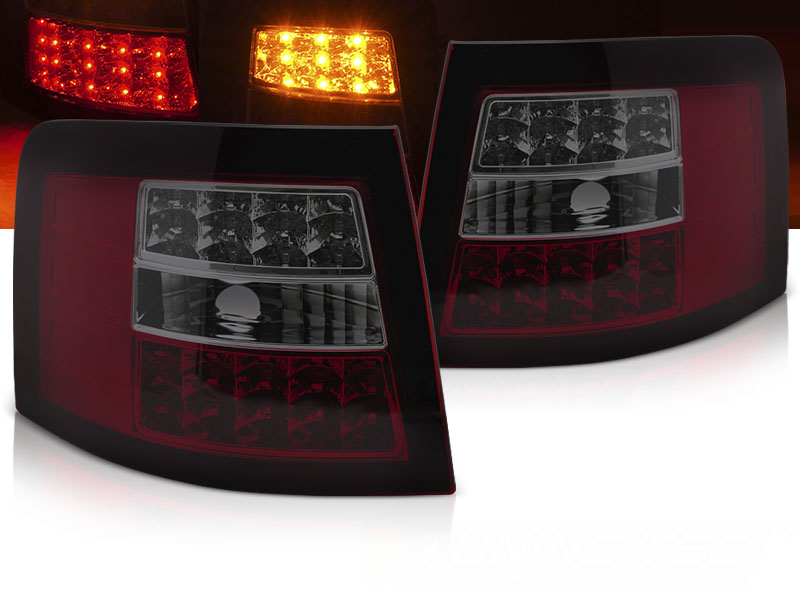 Zadné svetlá Audi A6 C5 Avant 97-04 LED Red Smoke