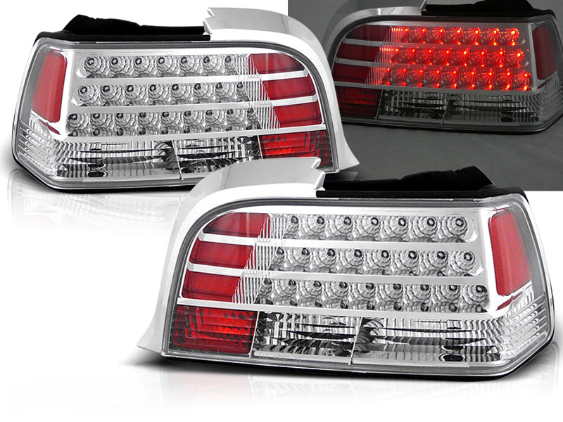 Zadné svetlá BMW E36 Coupe Cabrio LED Chrome