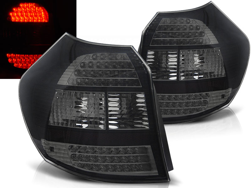 Zadné svetlá BMW E81/E87 04-07 LED Black