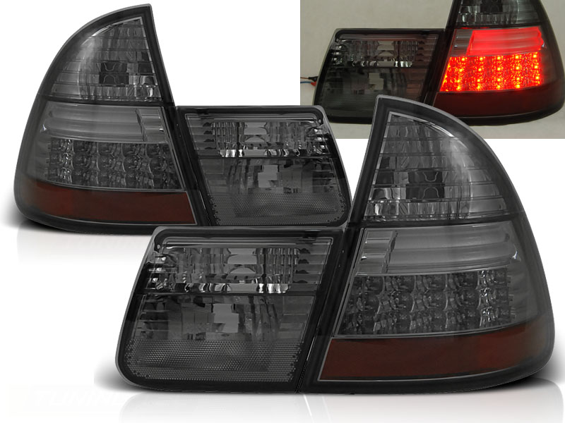 Zadné svetlá BMW E46 Touring 99-05 LED Smoke
