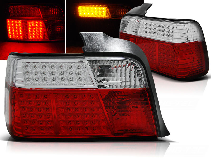 Zadné svetlá BMW E36 Sedan LED Red White