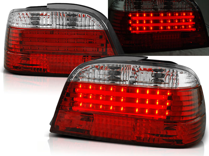 Zadné svetlá BMW E38 94-01 LED Red White