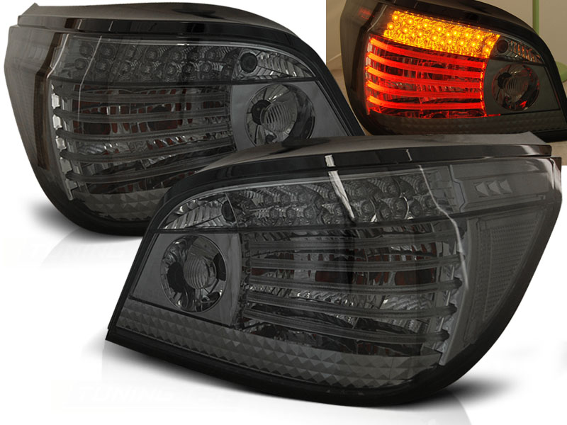 Zadné svetlá BMW E60 03-07 LED Smoke