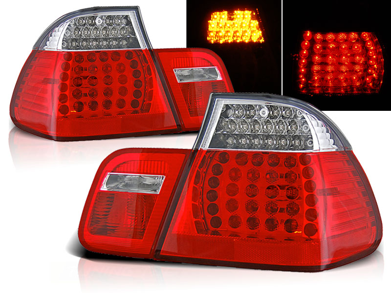 Zadné svetlá BMW E46 Sedan 01-05 Red LED