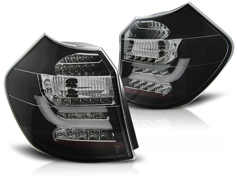 Zadné svetlá BMW E81/E87 07-11 LED BAR Black