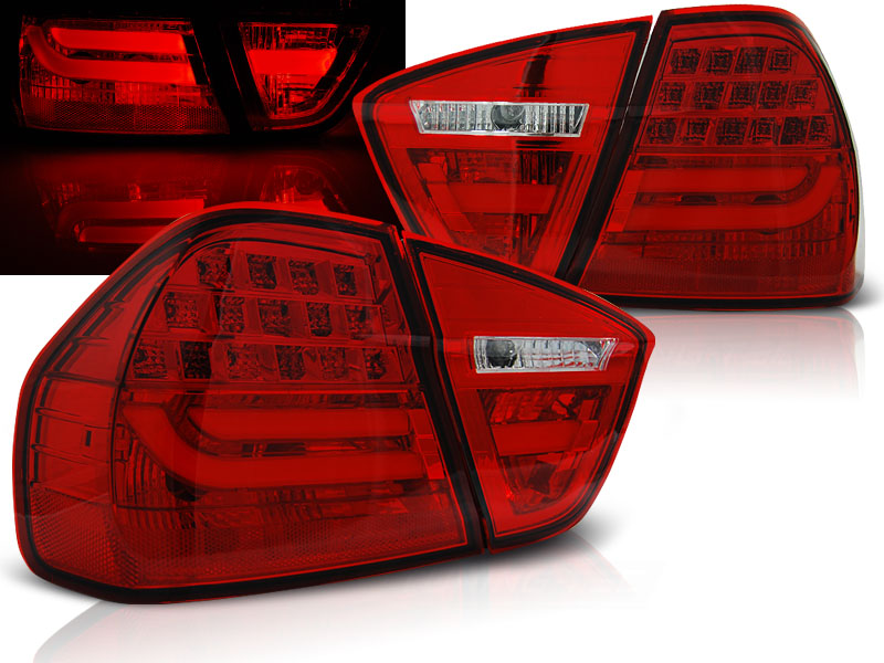 Zadné svetlá BMW E90 Sedan 05-08 Red LED BAR