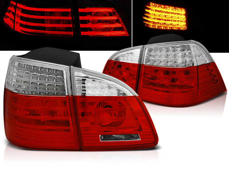 Zadné svetlá BMW E61 04-07 Touring LED Red White