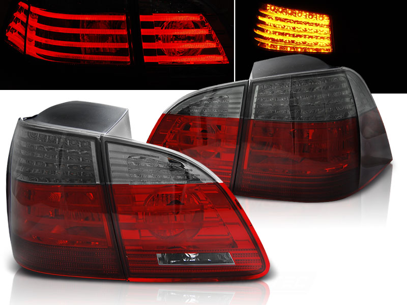Zadné svetlá BMW E61 04-07 Touring LED Red Smoke