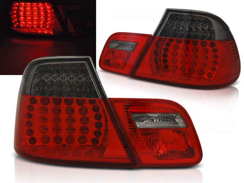 Zadné svetlá BMW E46 03-06 Coupe LED Red Smoke