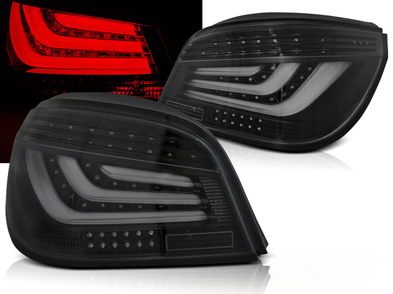 Zadné svetlá BMW E60 03-07 LED BAR Black