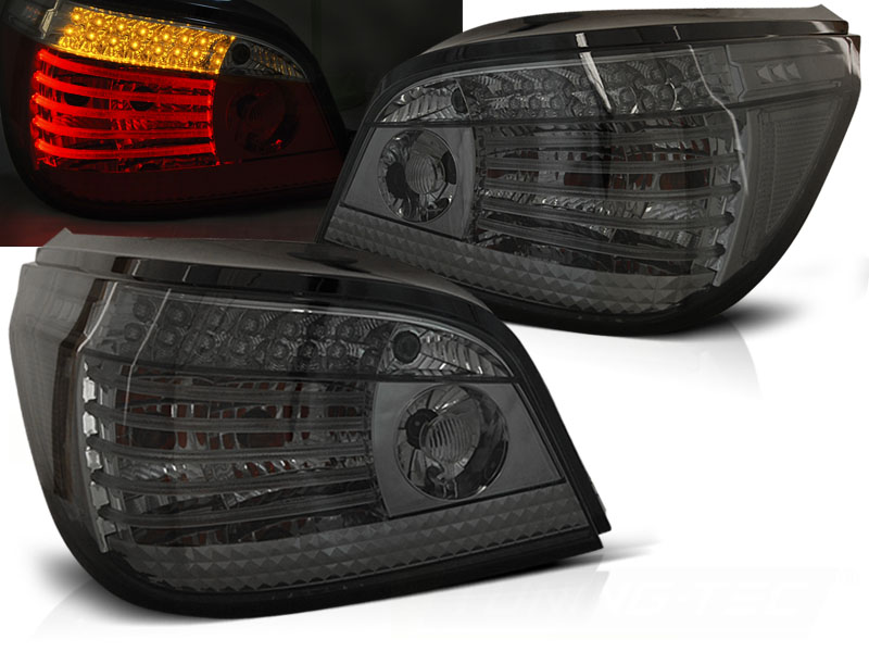 Zadné svetlá BMW E60 07-09 LCI LED Dynamic Smoke