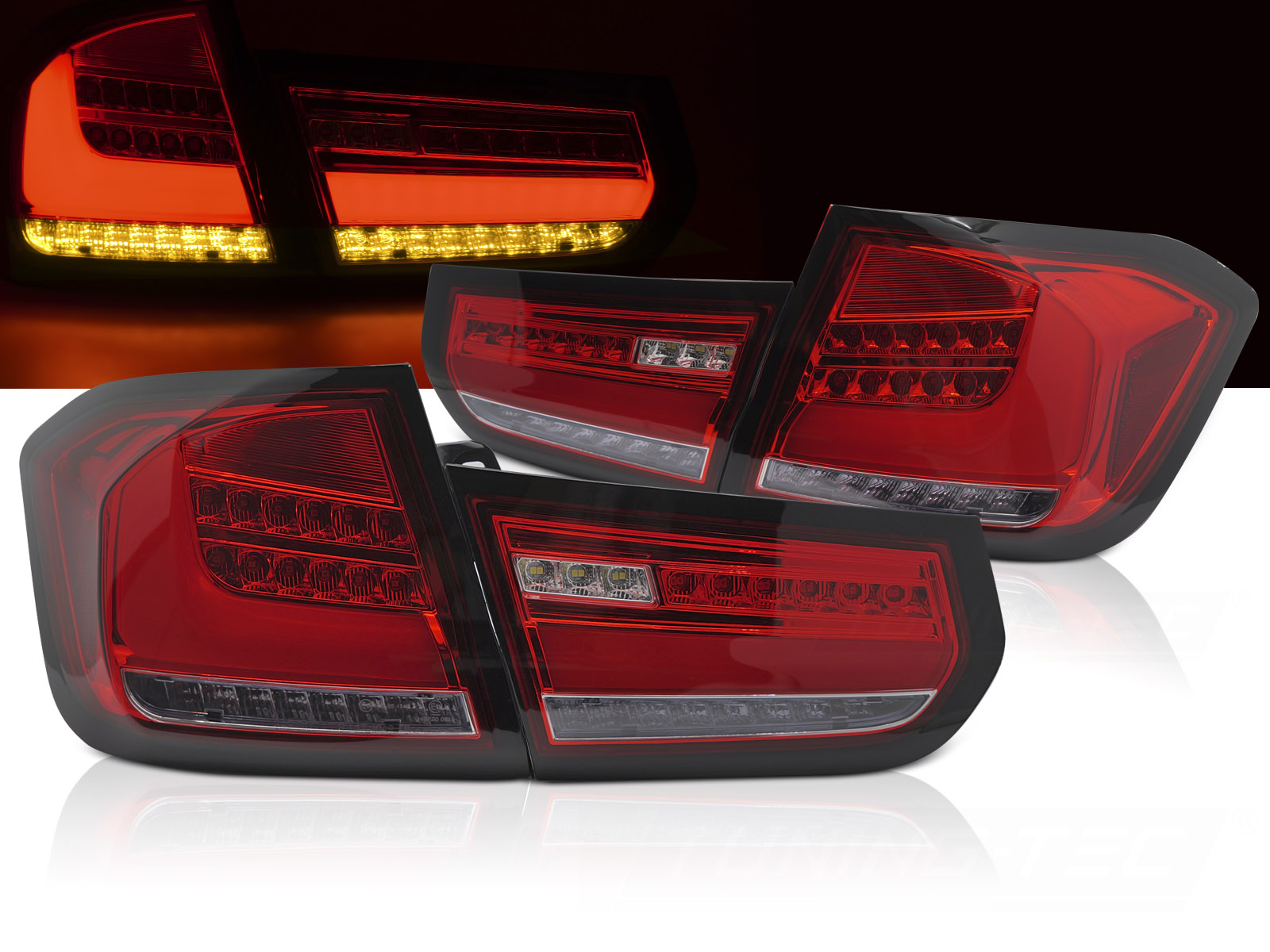 Zadné svetlá BMW F30 11-15 Red LED Dynamic