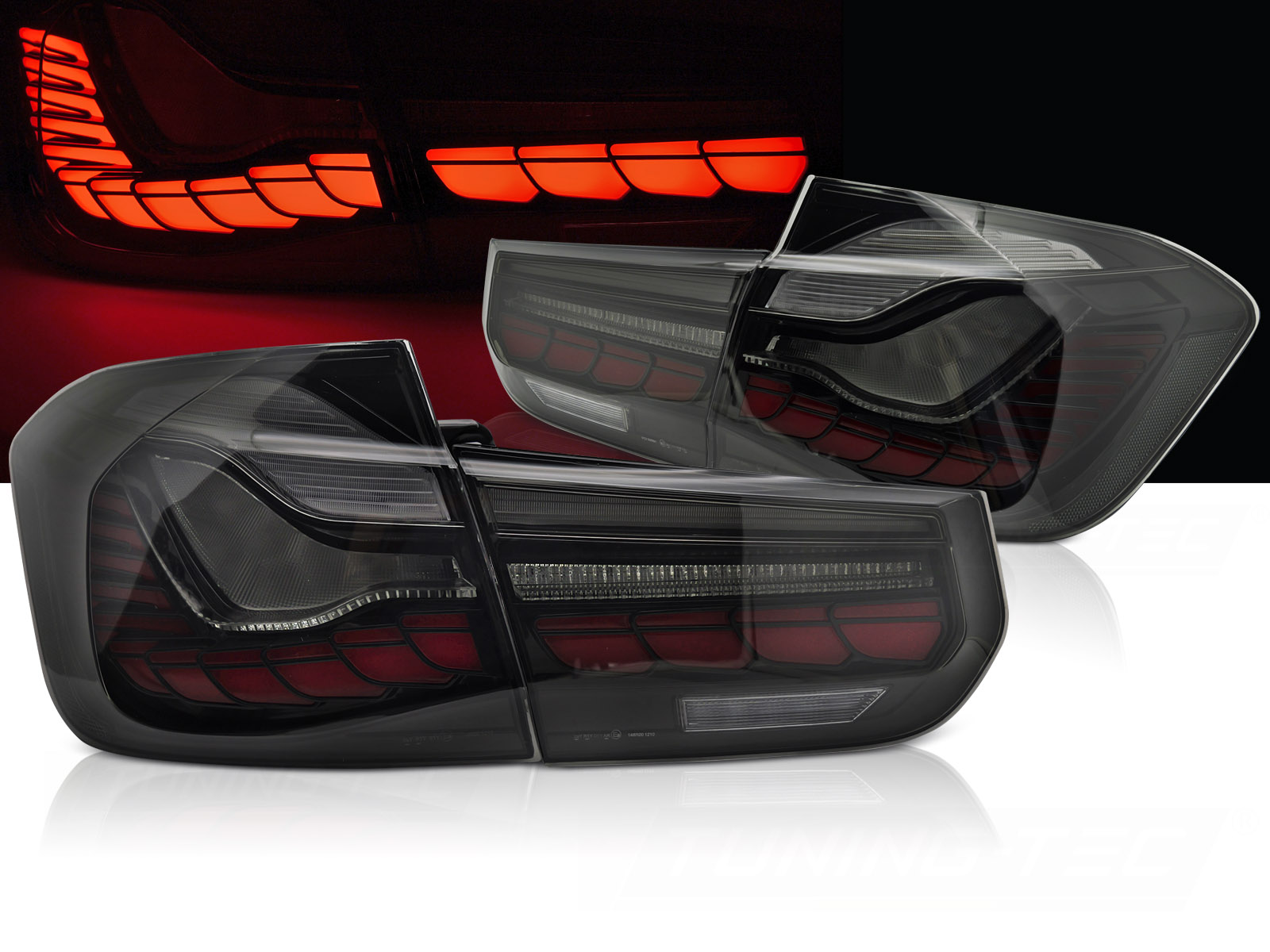 Zadné svetlá BMW F30 11-18 OLED Smoke