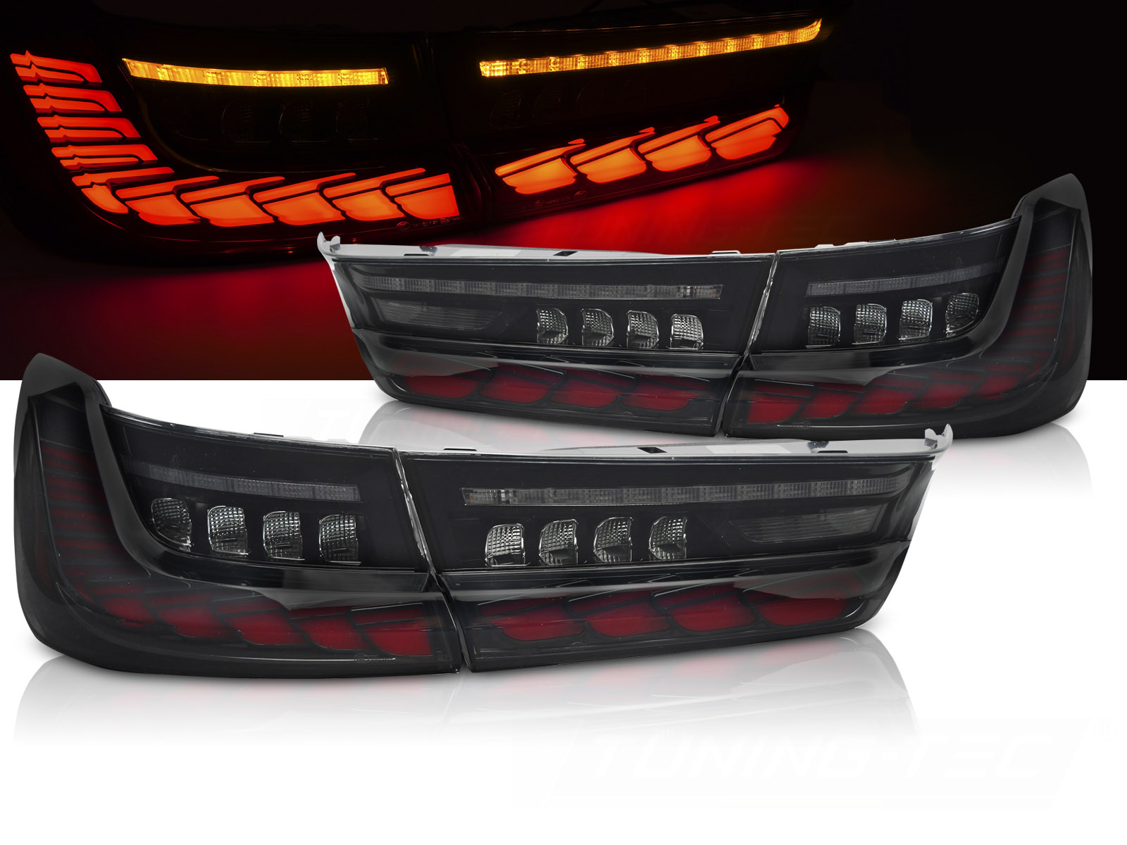 Zadné svetlá BMW G20 19-22 OLED Smoke