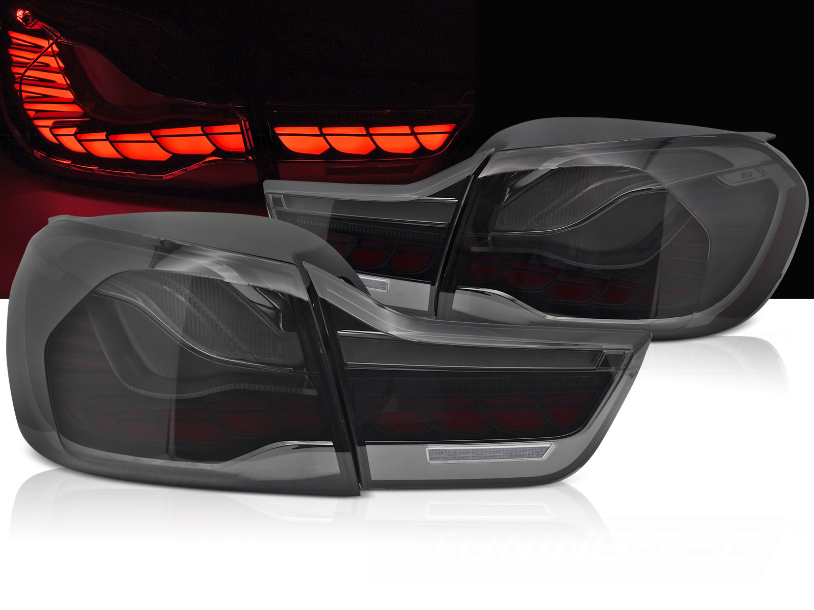 Zadné OLED svetlá BMW 4 F32 F33 F36 Smoke
