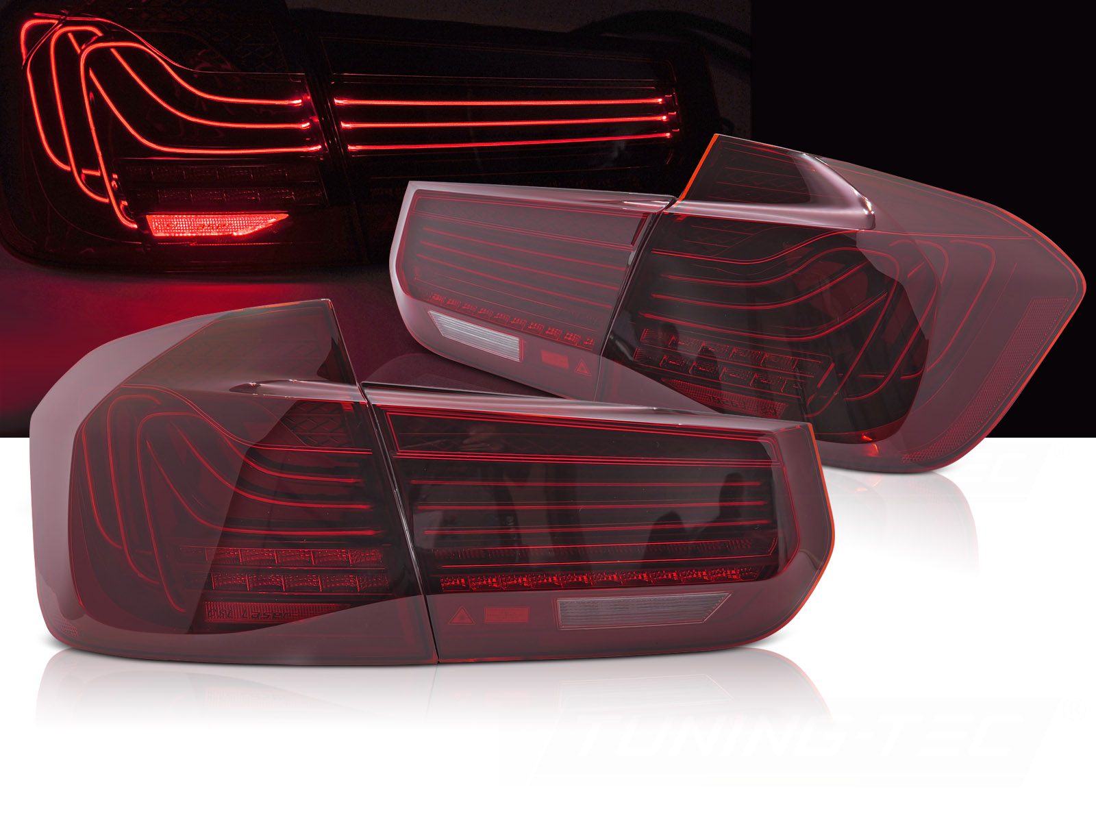 Zadné svetlá BMW F30 11-18 Laser Look Red White