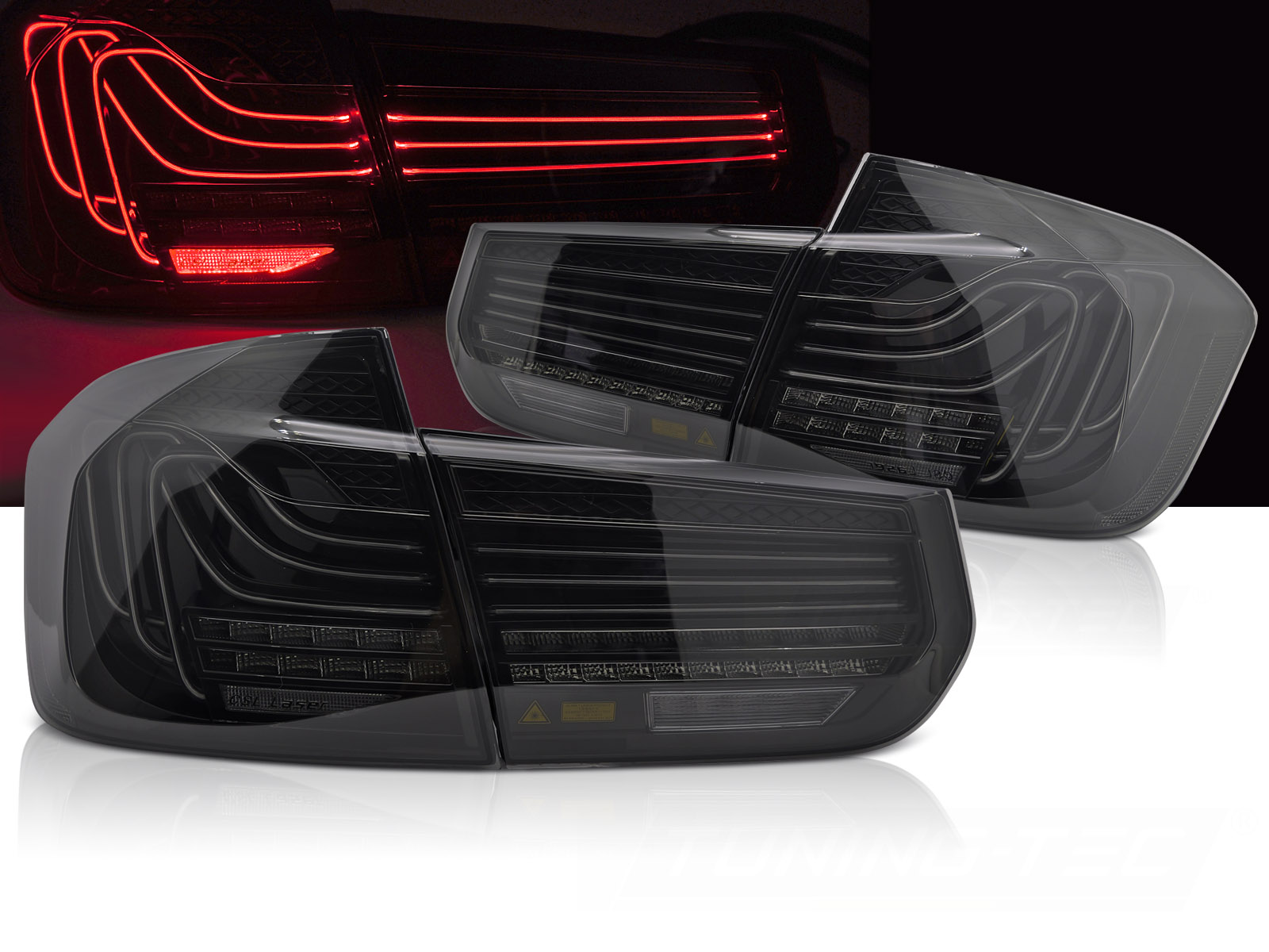 Zadné svetlá BMW F30 11-18 Laser Look Smoke