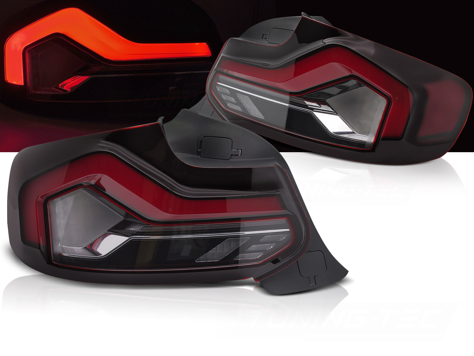 Zadné svetlá BMW 2 F22 F23 F87 LED Red Smoke