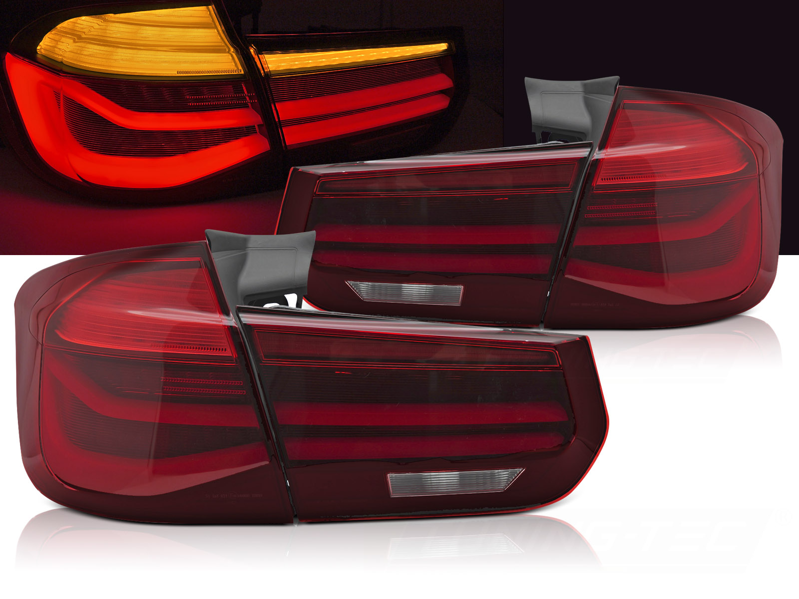 Zadné svetlá BMW F31 11-18 Red LED BAR