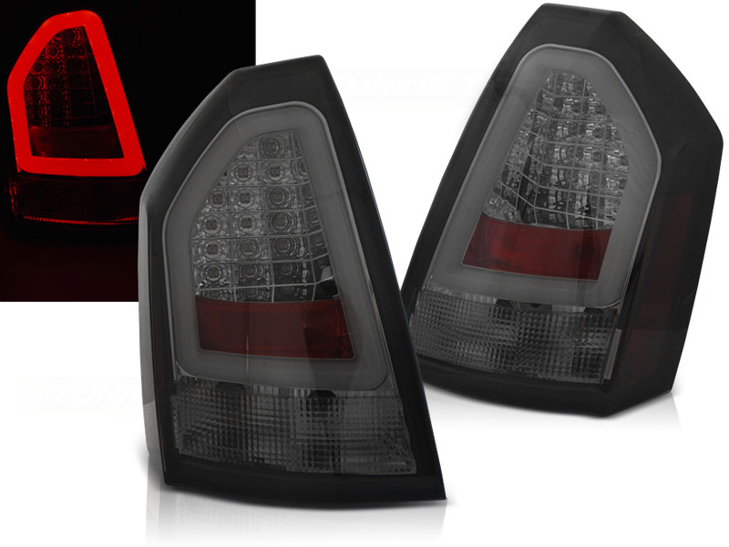 Zadné svetlá Chrysler 300C 05-08 LED BAR Smoke