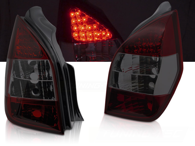 Zadné svetlá Citroën C2 03-10 LED Red Smoke