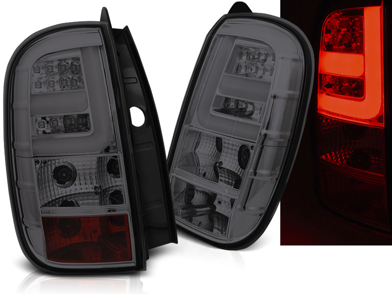 Zadné svetlá Dacia Duster 10-17 LED BAR Smoke
