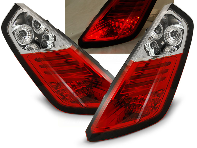 Zadné svetlá Fiat Grande Punto LED Red White