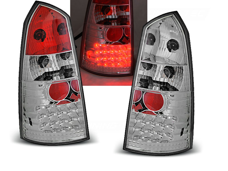 Zadné svetlá Ford Focus 98-04 Turnier LED Chrome