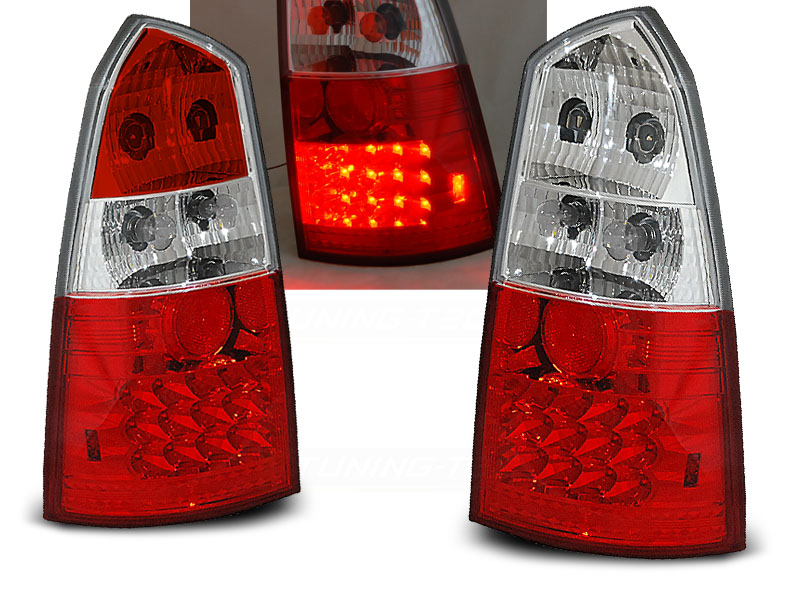 Zadné svetlá Ford Focus 98-04 Turnier LED Red White