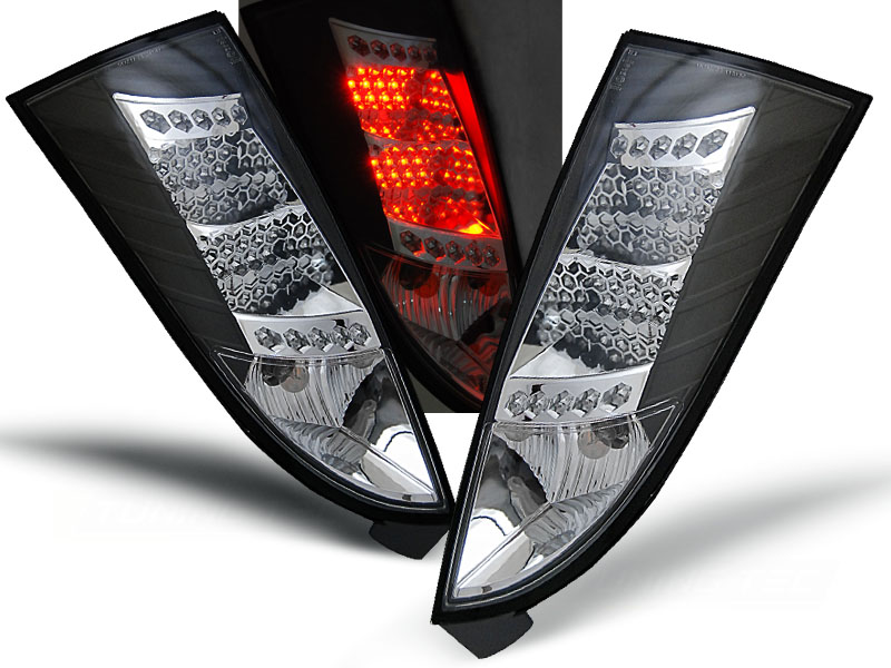 Zadné svetlá Ford Focus 98-04 LED Black