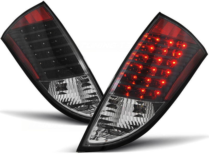 Zadné svetlá Ford Focus 1 Hatchback 98-04 LED Black