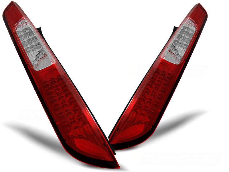 Zadné svetlá Ford Focus MK2 Hatchback 08-10 LED Red White