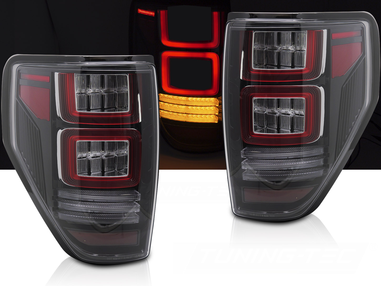 Zadné svetlá Ford F150 MK12 08-14 Red LED