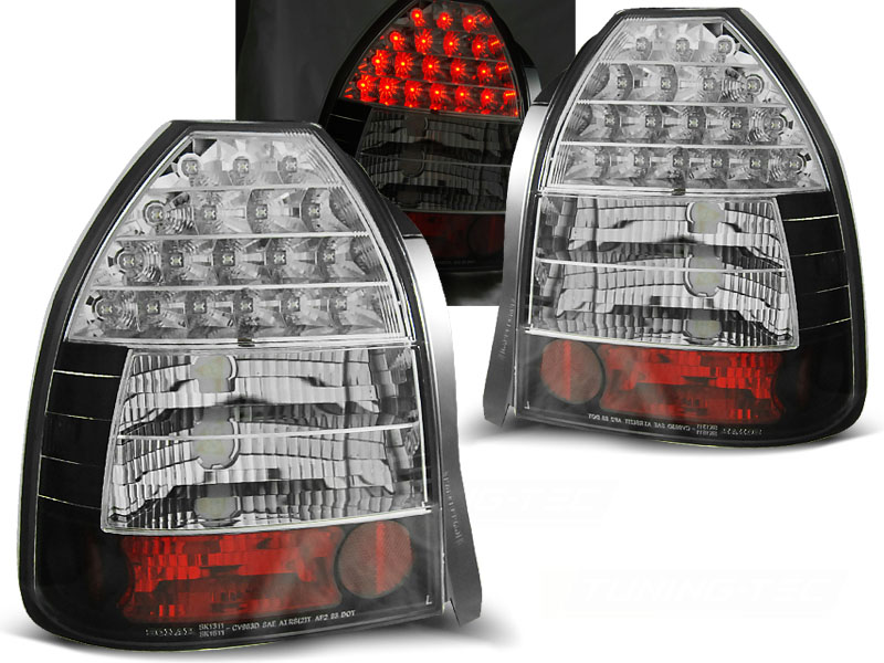 Zadné svetlá Honda Civic 96-01 LED Black