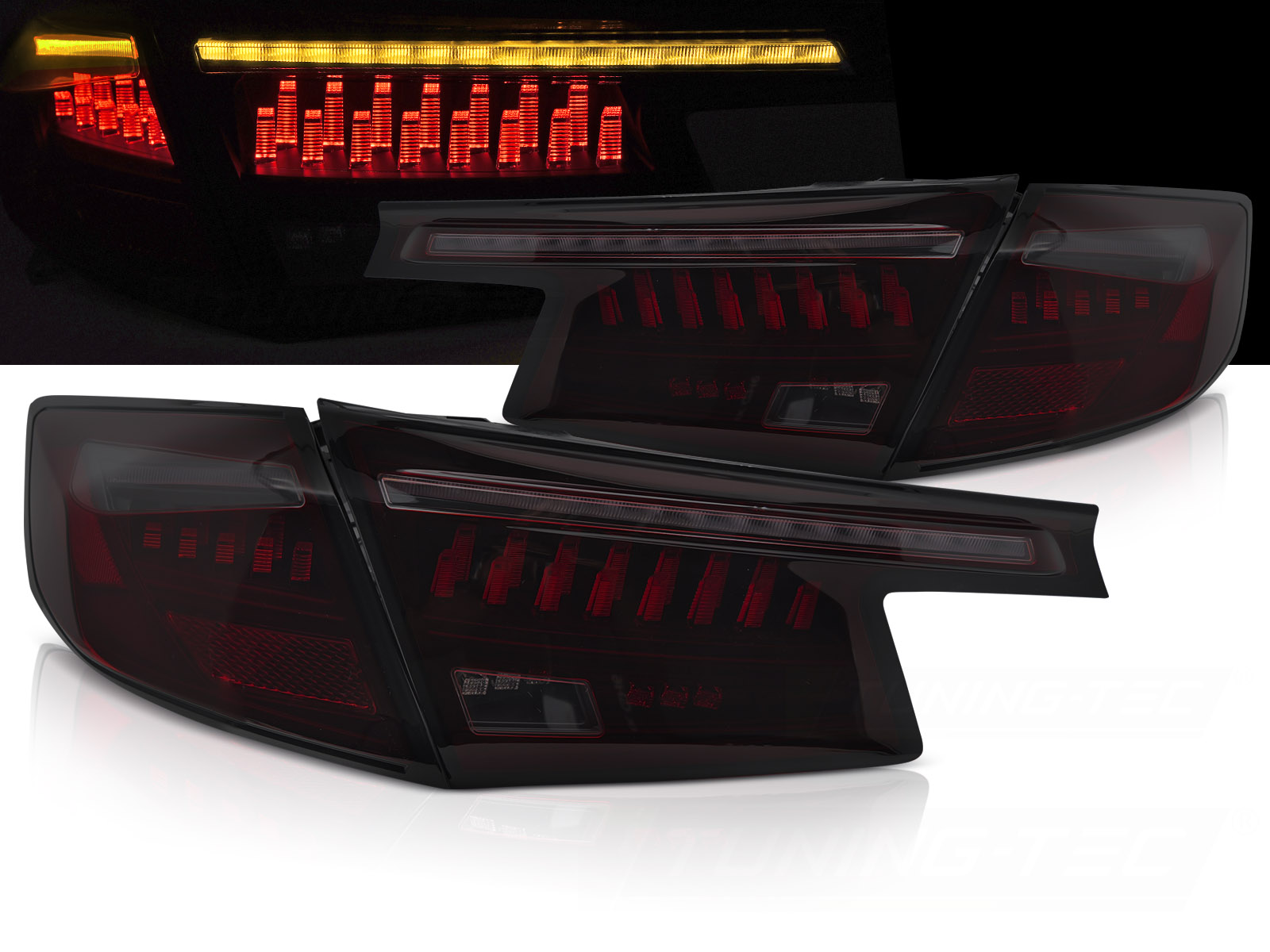 Zadné svetlá Honda Civic 11 21- LED Dynamic Smoke