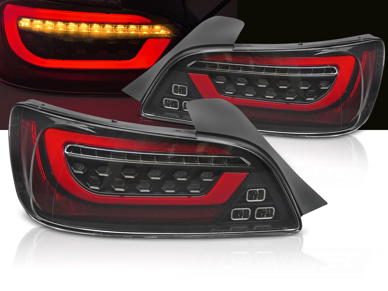 Zadné svetlá Honda S2000 00-09 LED Smoke