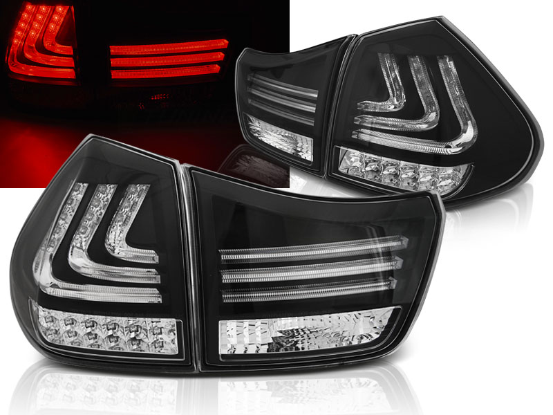 Zadné svetlá RX 330 350 03-08 LED Lexus Black